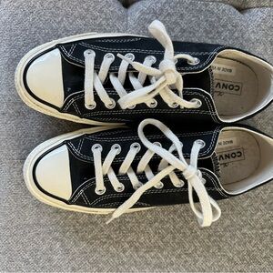 Converse Black and White Chuck Taylor Sneakers